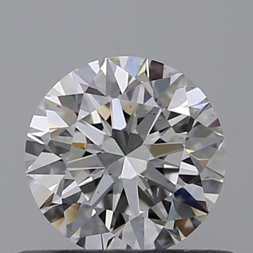 0.42 carat G-SI1 Excellent cut Natūralus Round Deimantas (1)