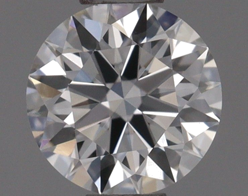 0.37 carat F-VVS2 Excellent cut Natūralus Round Deimantas (1)
