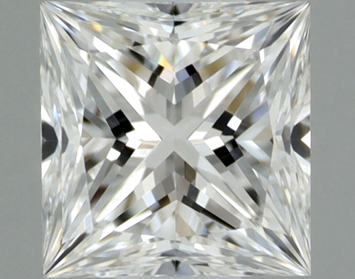 0.38 carat D-VVS2 Natūralus Princess Deimantas (1)