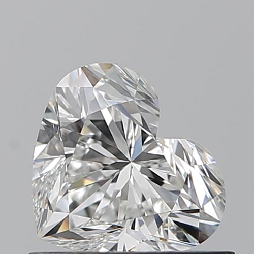 0.7 carat G-VS2 Natūralus Heart Deimantas (1)