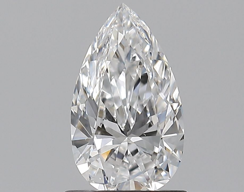 0.8 carat D-VS2 Natūralus Pear Deimantas (1)