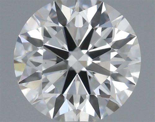 0.55 carat I-VS1 Excellent cut Natūralus Round Deimantas (1)