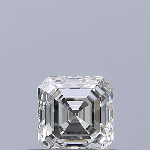 0.37 carat G-VVS1 Natūralus Asscher Deimantas (1)