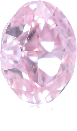 0.16 carat Fancy  Pink-SI1 Natūralus Oval Deimantas (1)