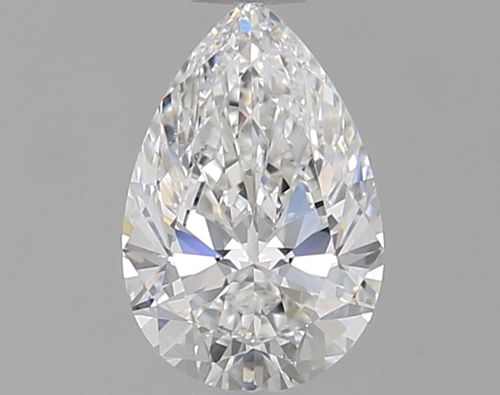 0.51 carat E-VS2 Natūralus Pear Deimantas (1)