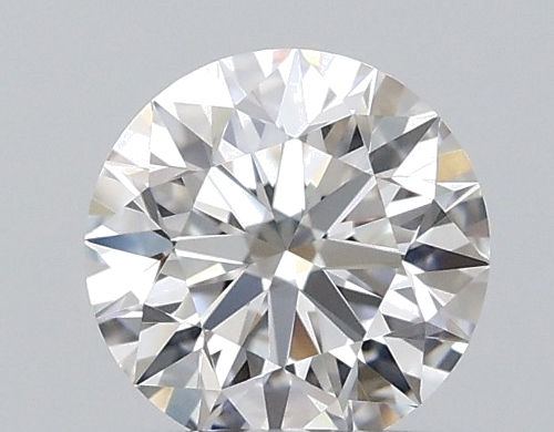 0.42 carat F-VVS1 Excellent cut Natūralus Round Deimantas (1)