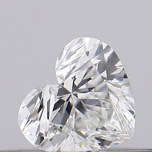 0.18 carat H-VVS1 Natūralus Heart Deimantas (1)