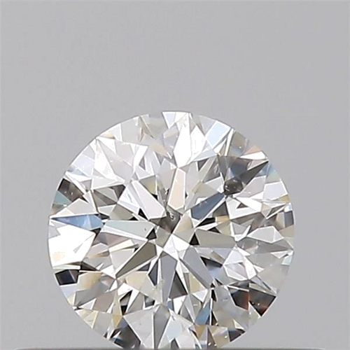 0.35 carat G-SI2 Excellent cut Natūralus Round Deimantas (1)