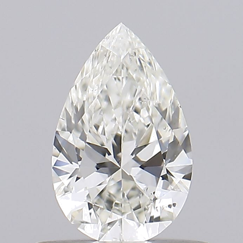 0.51 carat I-SI2 Natūralus Pear Deimantas (1)