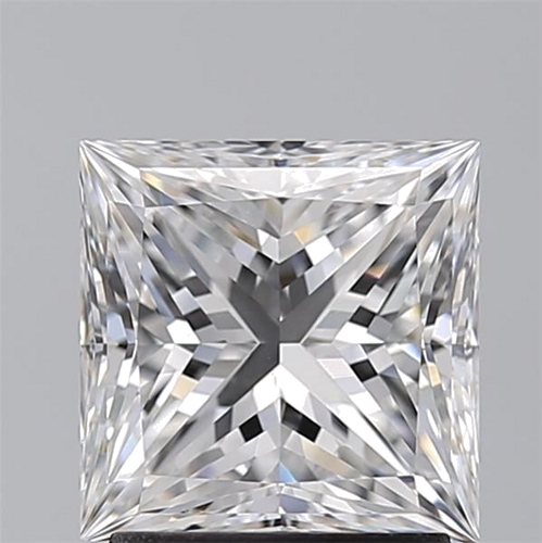 2.01 carat D-VS1 Natūralus Princess Deimantas (1)