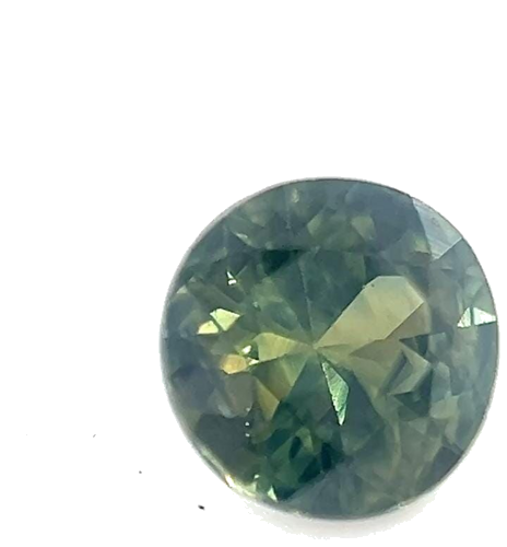 0.54 carat GREEN Round Safyras (1)