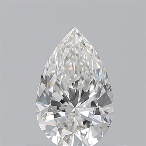 0.52 carat H-IF Natūralus Pear Deimantas (1)