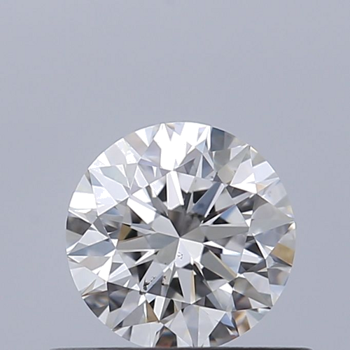 0.51 carat F-SI1 Excellent cut Natūralus Round Deimantas (1)
