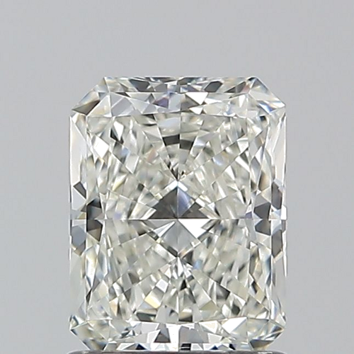 1.01 carat I-VVS1 Natūralus Radiant Deimantas (1)