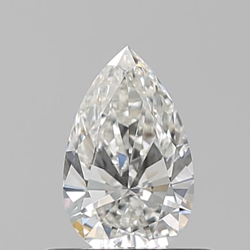 0.5 carat H-VVS1 Natūralus Pear Deimantas (1)