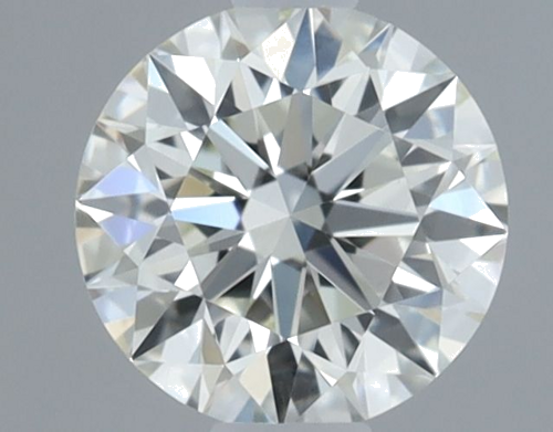 0.41 carat K-VVS2 Excellent cut Natūralus Round Deimantas (1)