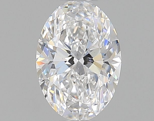 0.4 carat D-VS1 Natūralus Oval Deimantas (1)