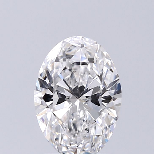 1.5 carat D-SI2 Natūralus Oval Deimantas (1)