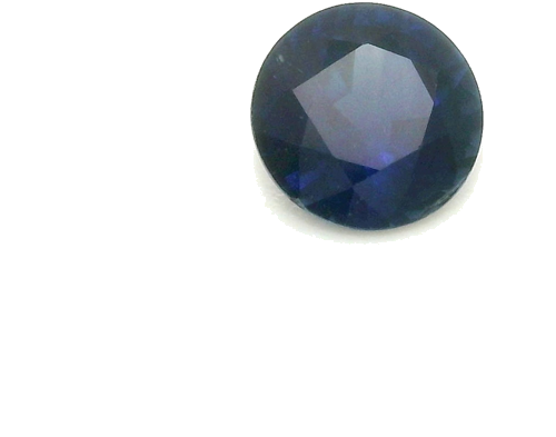 0.59 carat BLUE Round Safyras (1)