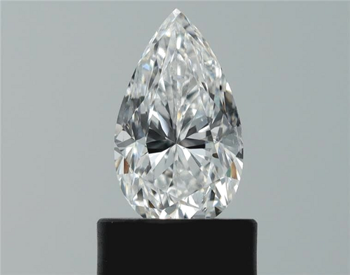 0.84 carat D-SI1 Natūralus Pear Deimantas (1)