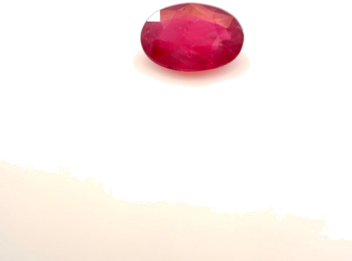 0.54 carat RED Oval Rubinas (1)