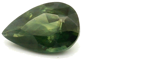 0.58 carat GREEN Pear Safyras (1)