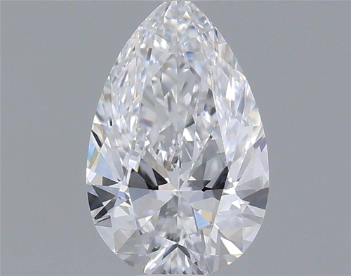 0.42 carat D-VS2 Natūralus Pear Deimantas (1)