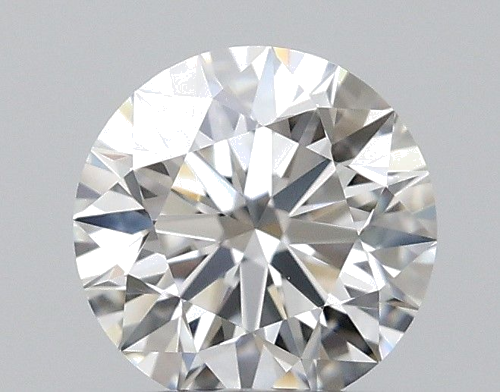 0.46 carat F-VVS1 Excellent cut Natūralus Round Deimantas (1)