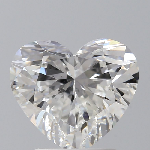 2.01 carat F-SI1 Natūralus Heart Deimantas (1)