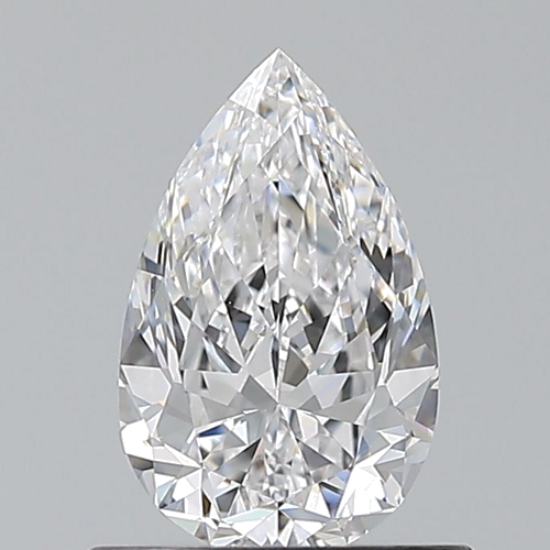 0.7 carat D-VS1 Natūralus Pear Deimantas (1)