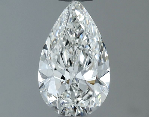 0.71 carat G-VVS1 Natūralus Pear Deimantas (1)