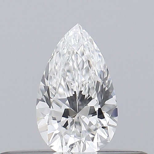 0.18 carat E-VS1 Natūralus Pear Deimantas (1)