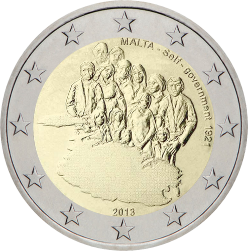 2013 Malta Constitution 2 euro coin (1)