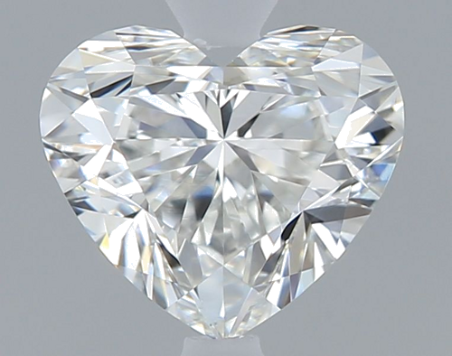 0.6 carat G-VS1 Natūralus Heart Deimantas (1)