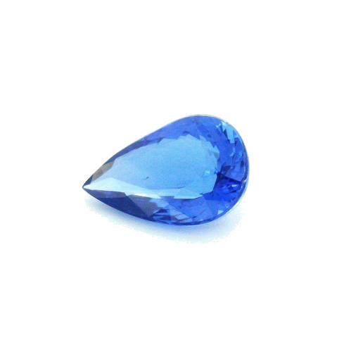 3.05 carat BLUE Pear Tanzanite (1)