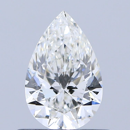 0.53 carat G-VS2 Natūralus Pear Deimantas (1)