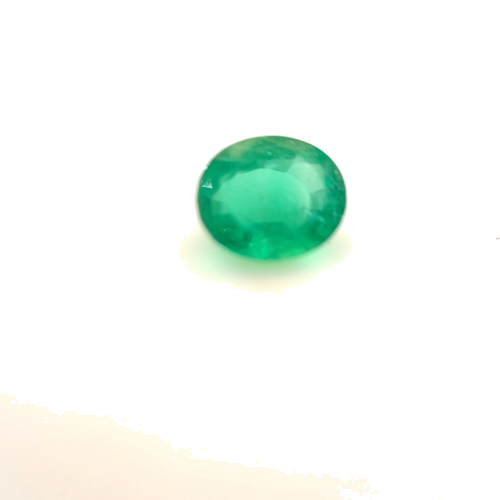 0.61 carat GREEN Oval Smaragdas (1)
