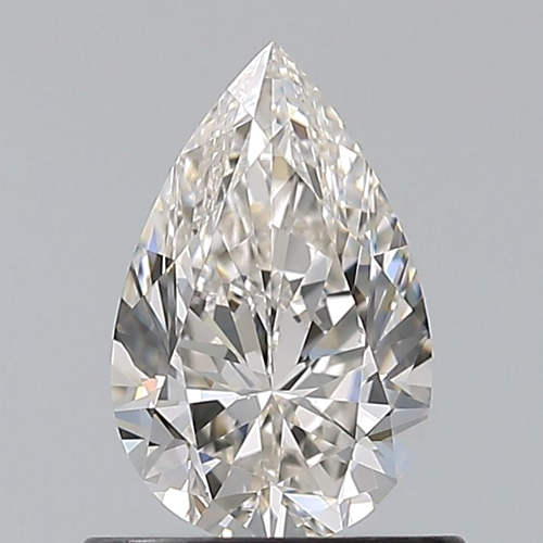 0.7 carat I-VVS2 Natūralus Pear Deimantas (1)
