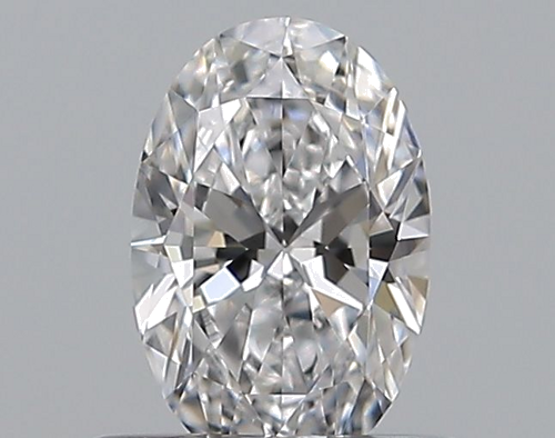 0.4 carat D-VVS1 Natūralus Oval Deimantas (1)