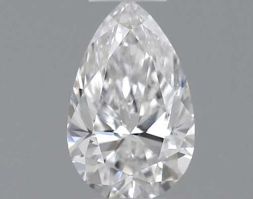 0.25 carat D-VS2 Natūralus Pear Deimantas (1)