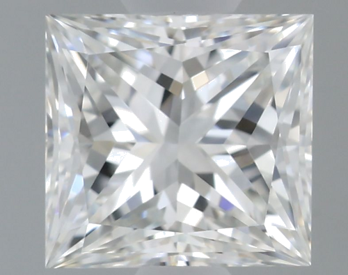 0.5 carat F-VS2 Natūralus Princess Deimantas (1)