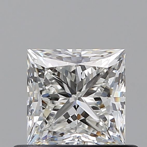 0.6 carat H-VVS2 Natūralus Princess Deimantas (1)