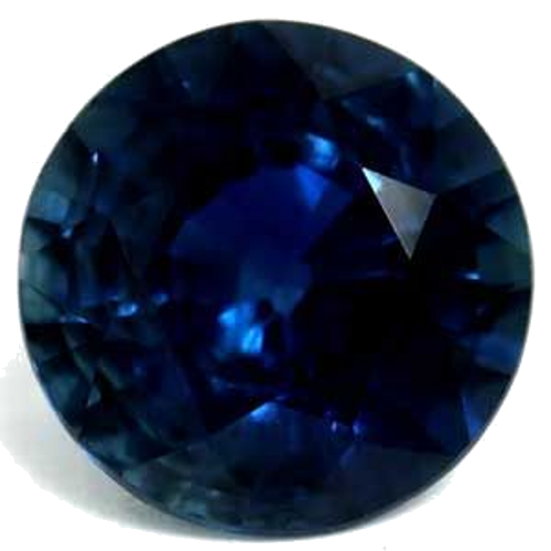 0.62 carat BLUE Round Safyras (1)
