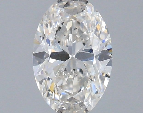 0.5 carat H-SI1 Natūralus Oval Deimantas (1)