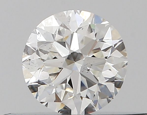 0.4 carat G-SI2 Very Good cut Natūralus Round Deimantas (1)