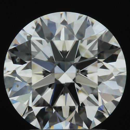 2.09 carat I-SI1 Excellent cut Natūralus Round Deimantas (1)