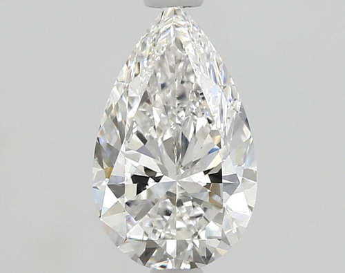 0.8 carat F-SI1 Natūralus Pear Deimantas (1)