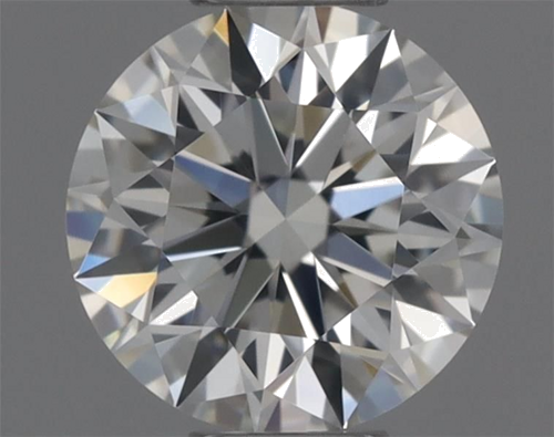 0.33 carat H-IF Excellent cut Natūralus Round Deimantas (1)