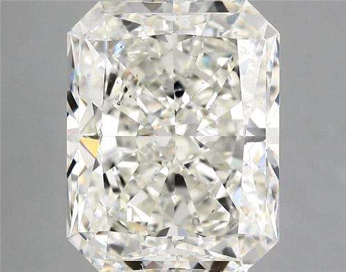 8.03 carat J-SI1 Natūralus Radiant Deimantas (1)