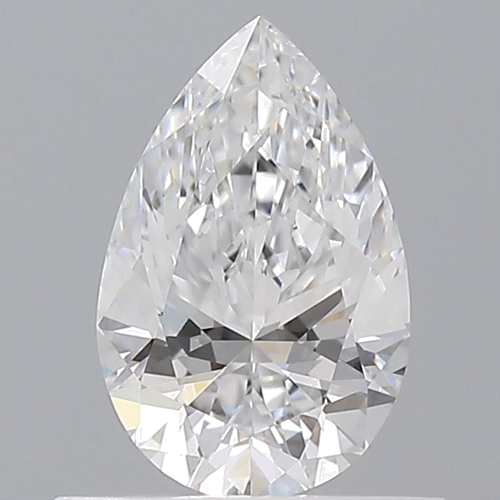 0.53 carat D-VVS1 Natūralus Pear Deimantas (1)